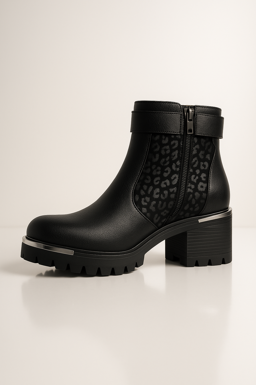 Botines Polly Negro