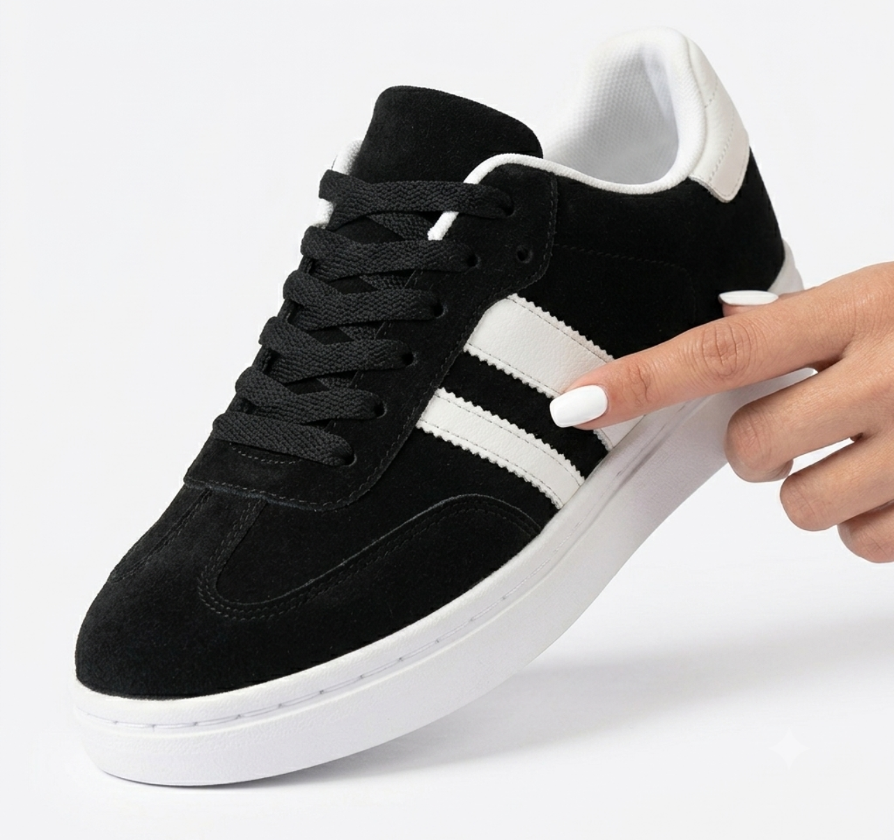 Zapatilla clásica Oli negras