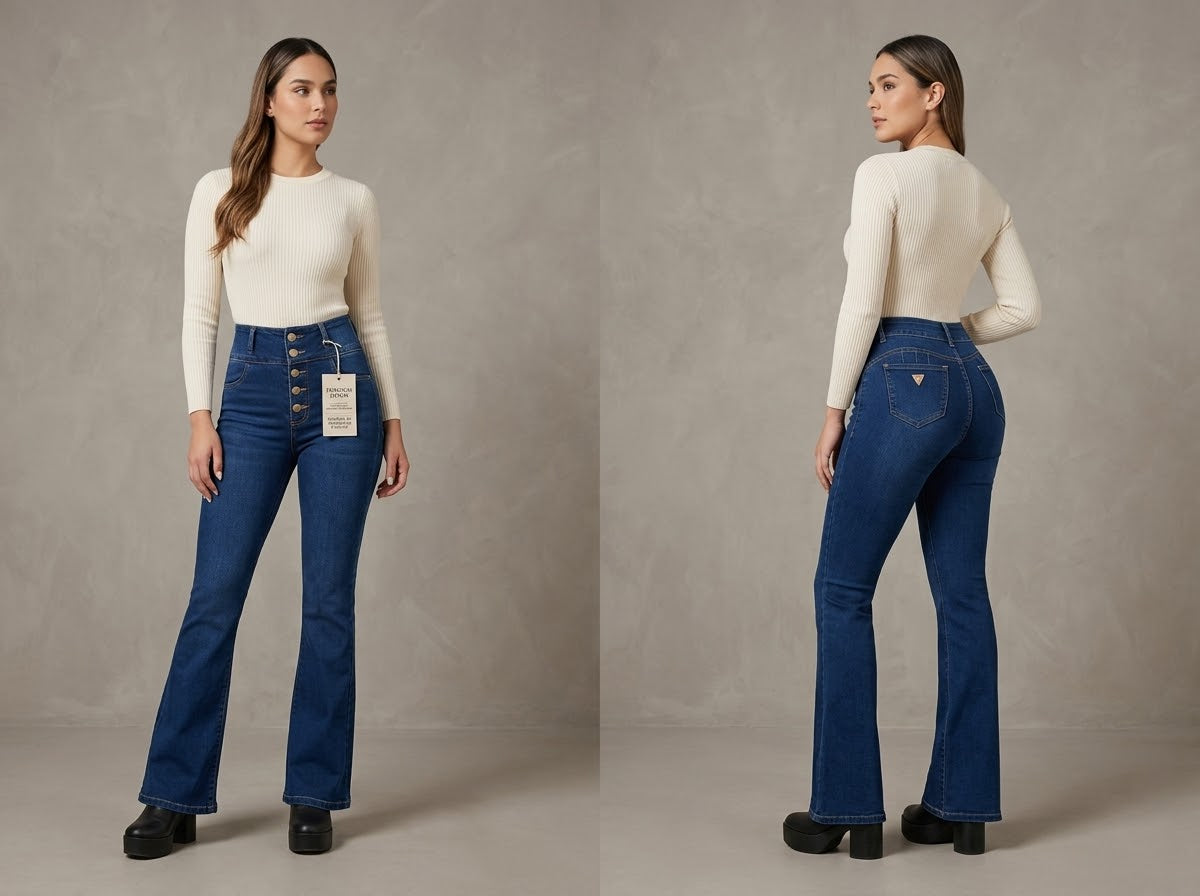 Jeans Flare elegance - PARADISE