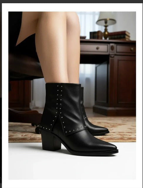 Botines Karma botin ecocuero con taco PRE-VENTA Exclusiva LLegan (06/06)