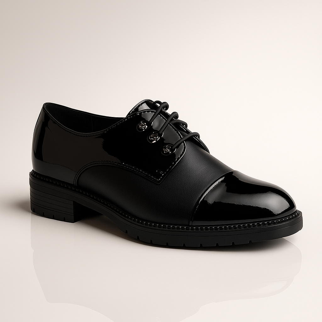 Zapato Oxford negro 39