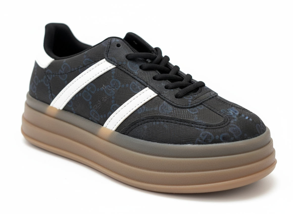 Zapatilla Monogram Negro