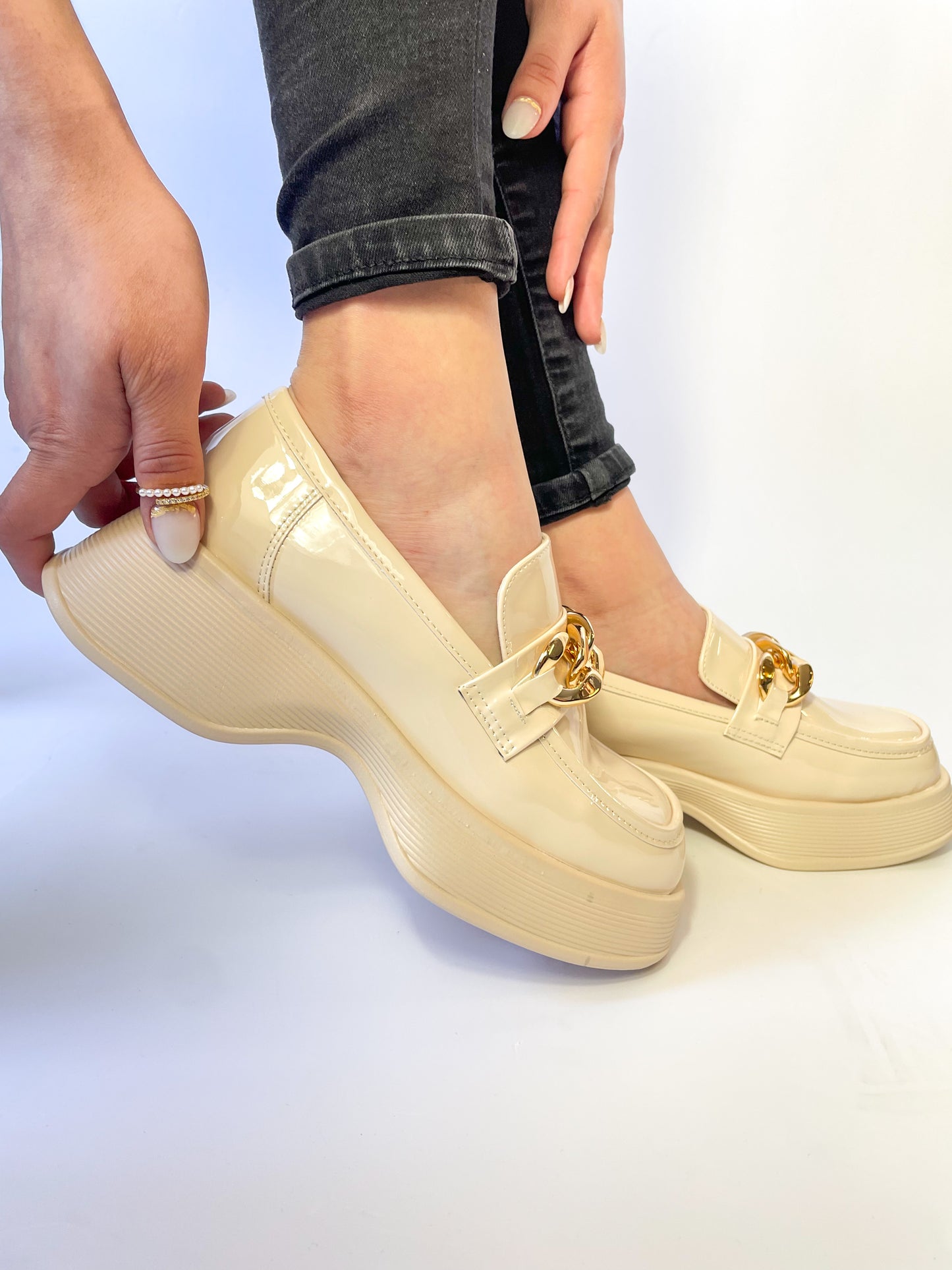 Mocasin Joy Beige