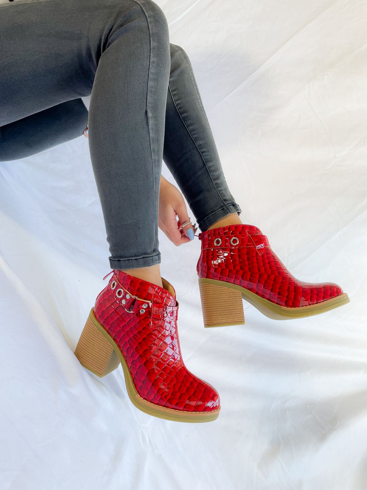 Botines Lolo Rojo