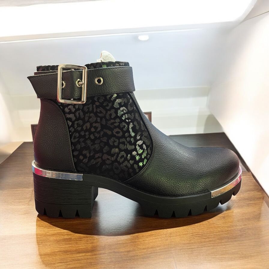 Botines Polly Negro
