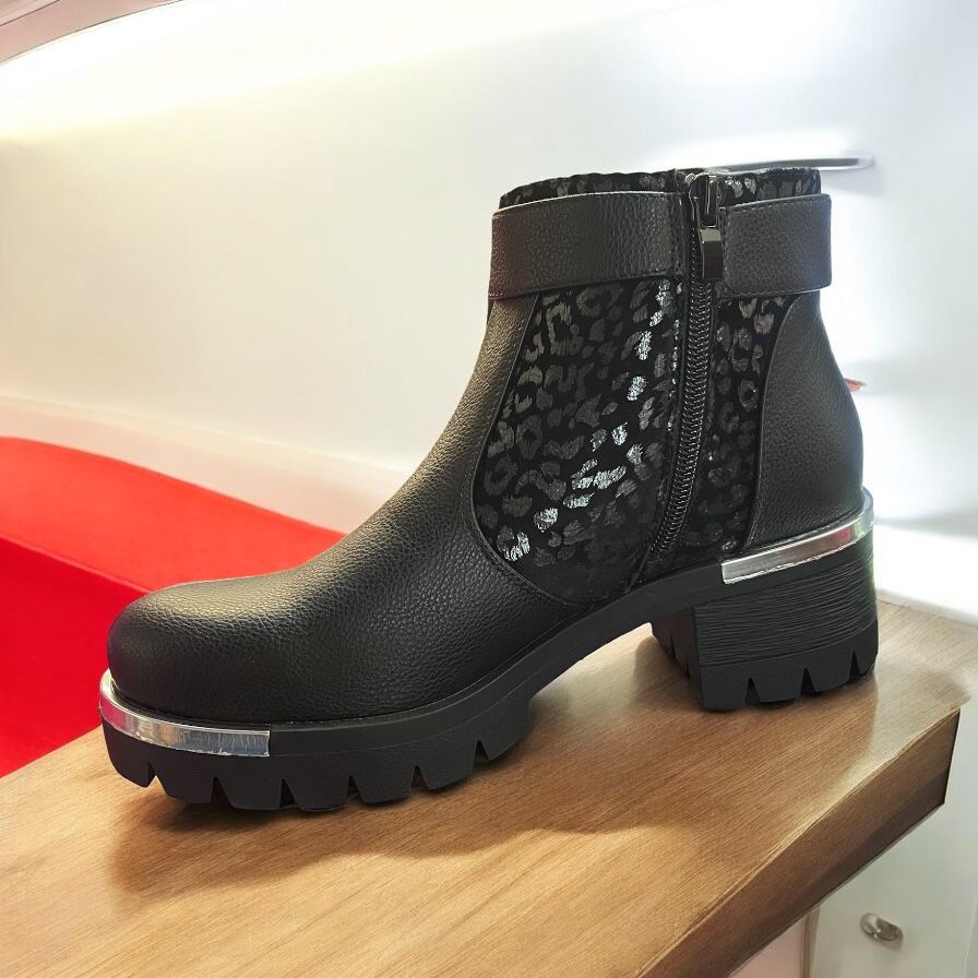 Botines Polly Negro