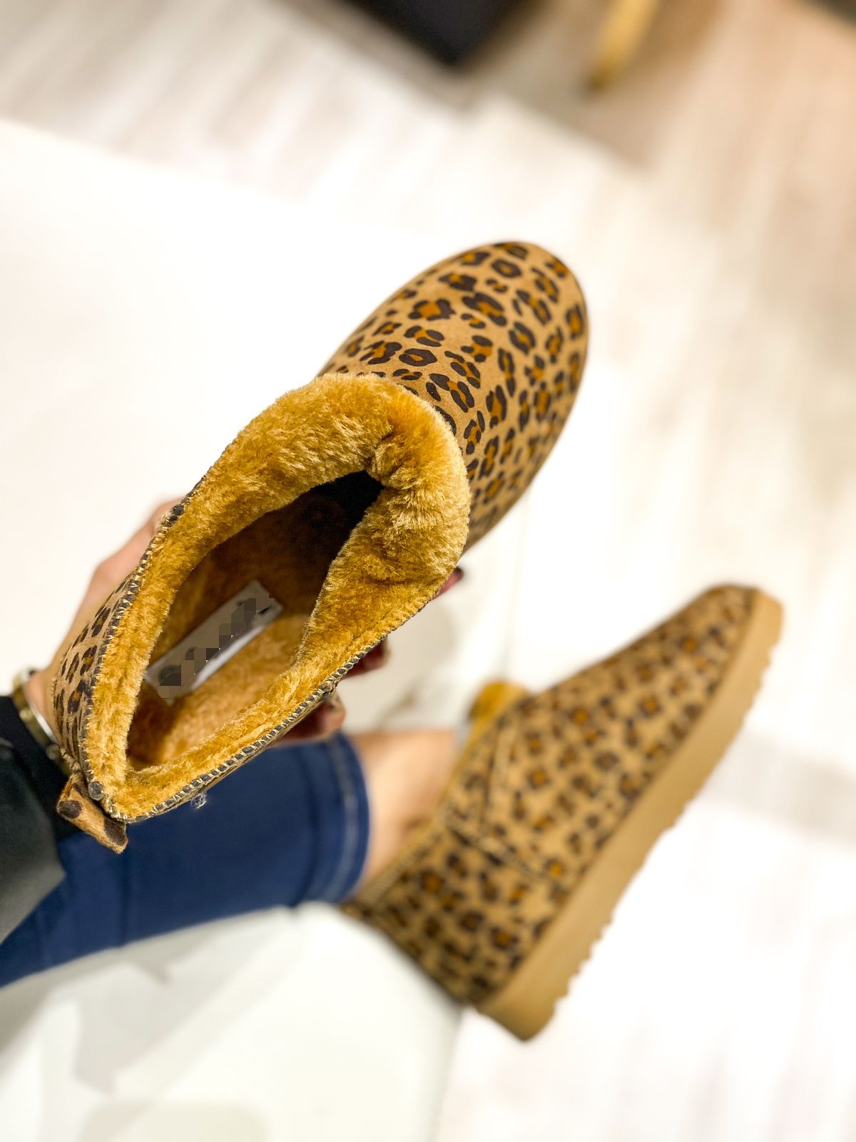 Pantuzapatos Leopardo