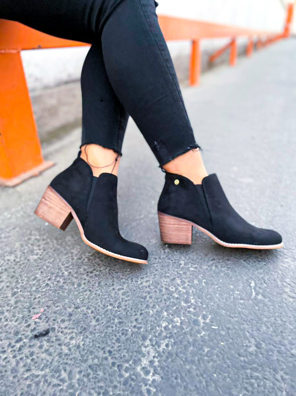Botines Camile Negro