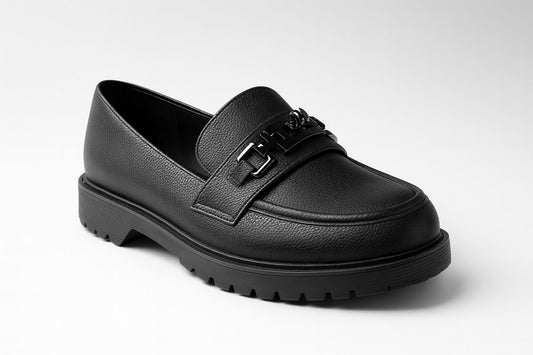 Mocasin Mate Negro