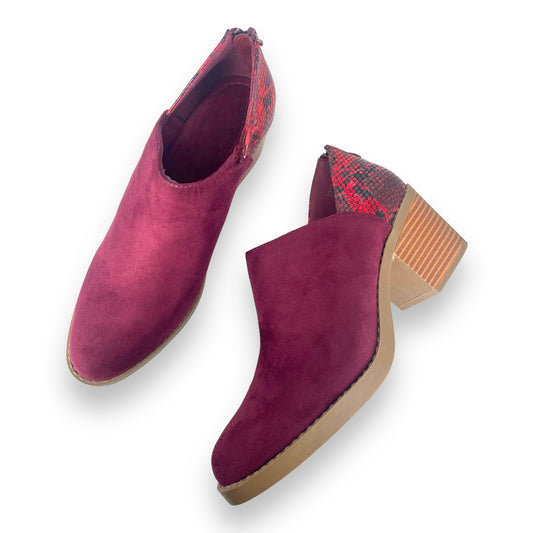 Zapatos SILVY Burdeos