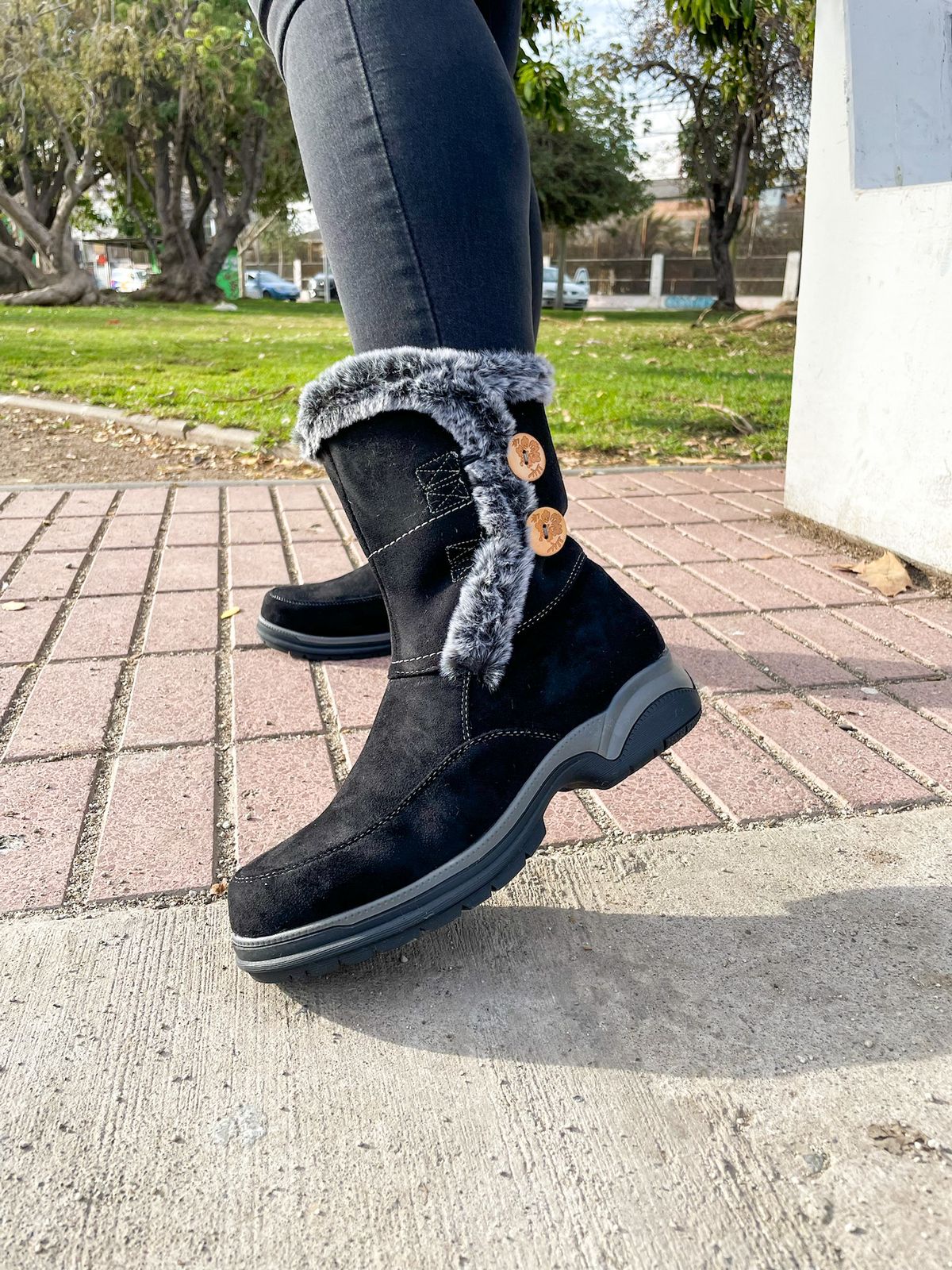 Botines Tina Negro