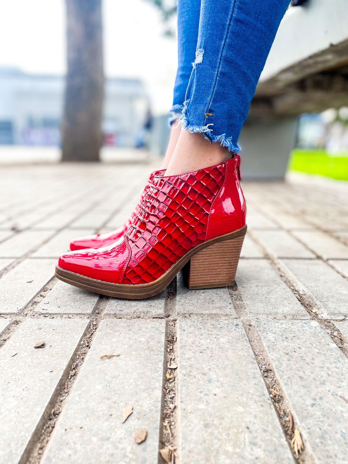 Botines Kai Rojo