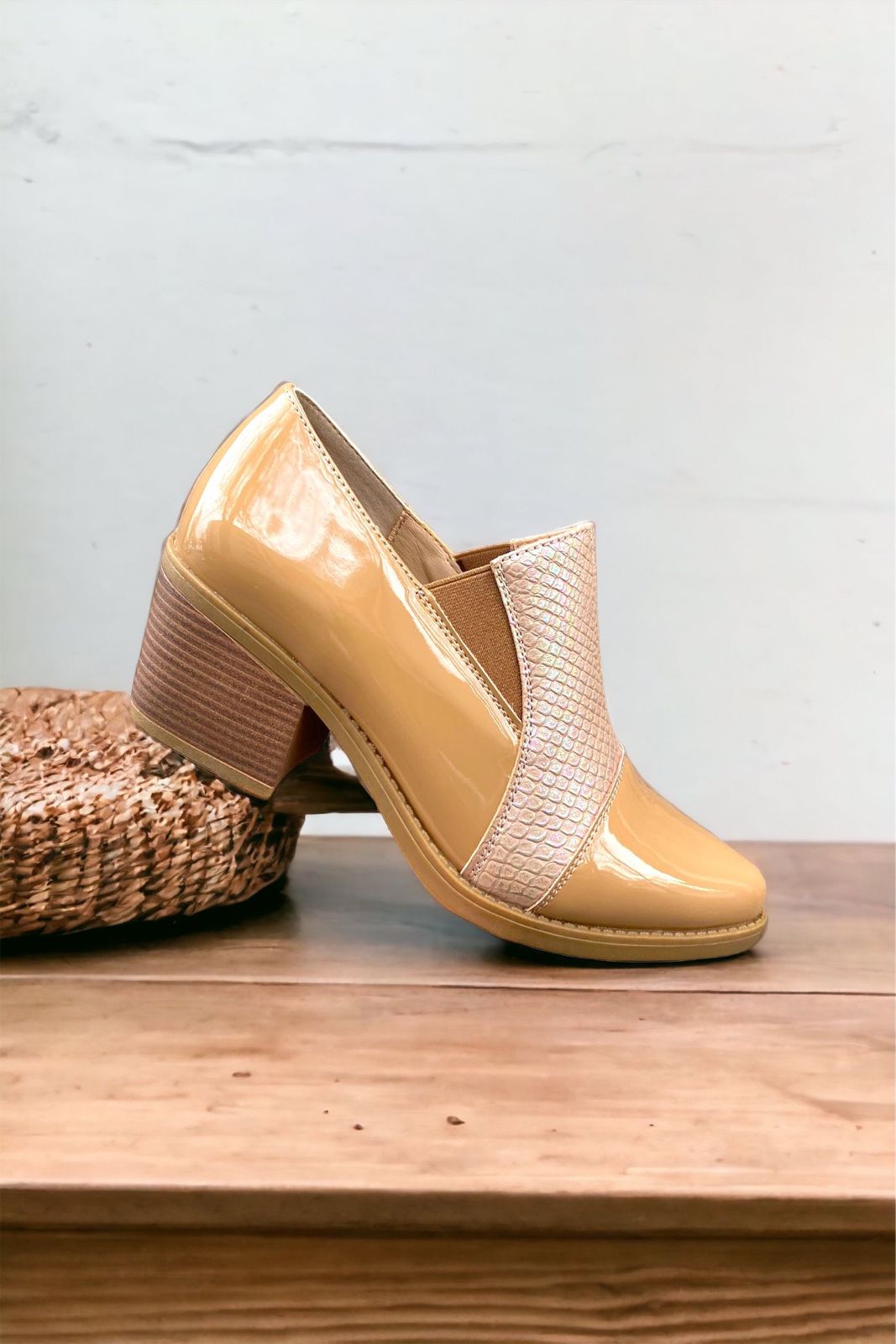 Zapatos Blair camel