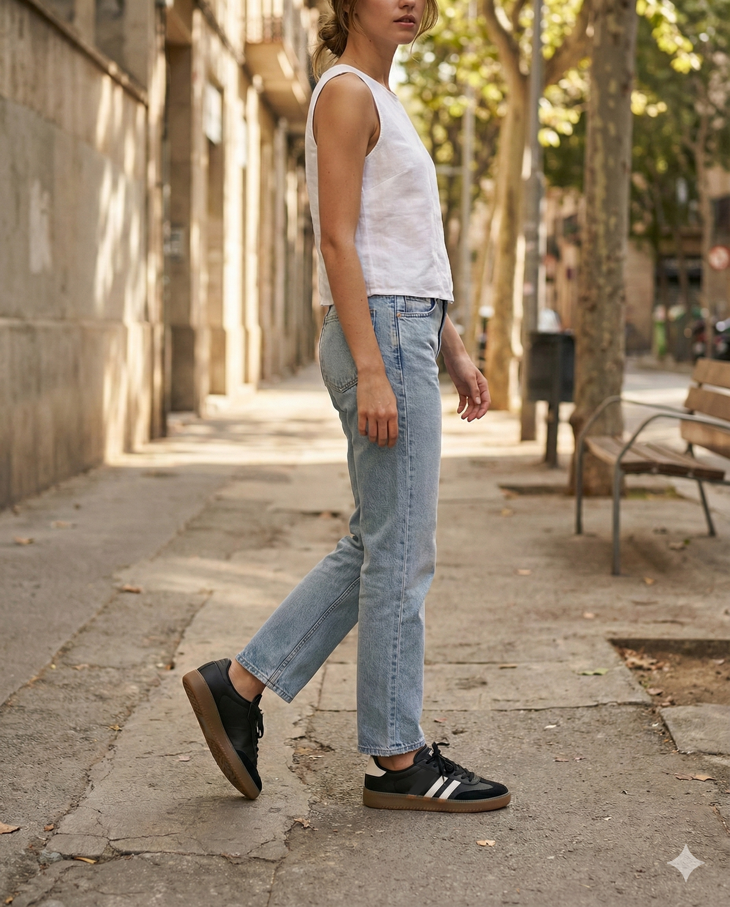 Zapatillas New Samba Negro