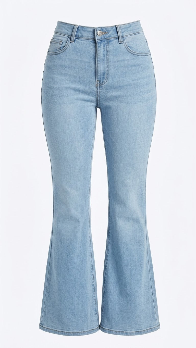 Jeans flare salvaje