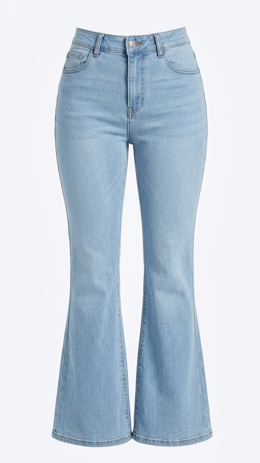 Jeans flare salvaje