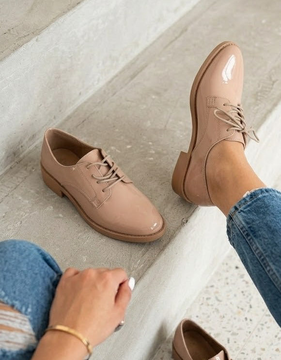 Oxford Classic (pre-venta) mocasin Color nude