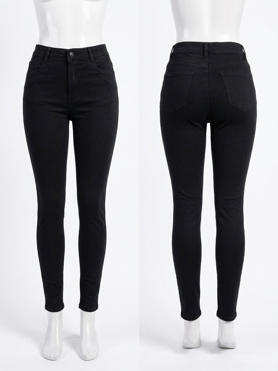Jeans Paradisse skinny clásico negro