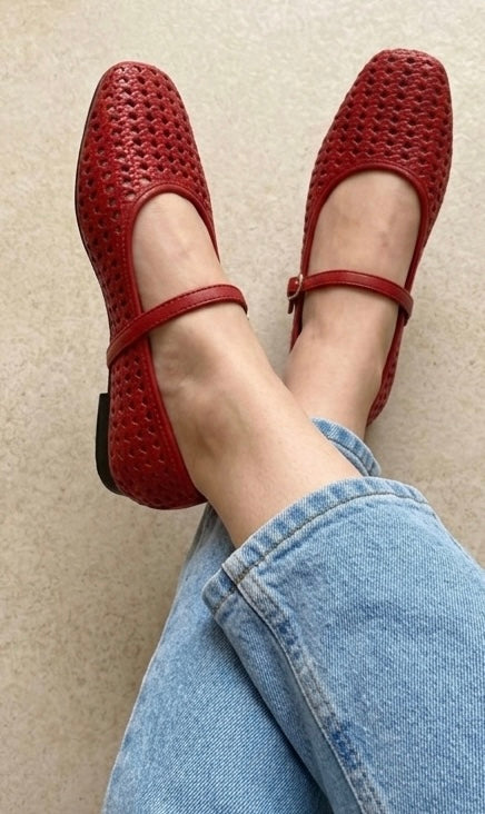 Mary jane modelo Lordi Rojo