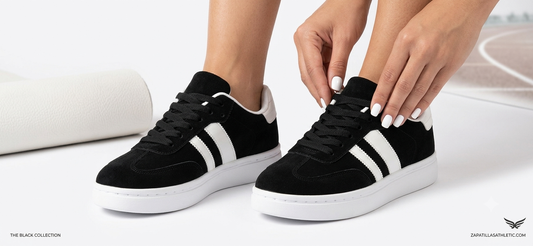 Zapatilla clásica Oli negras