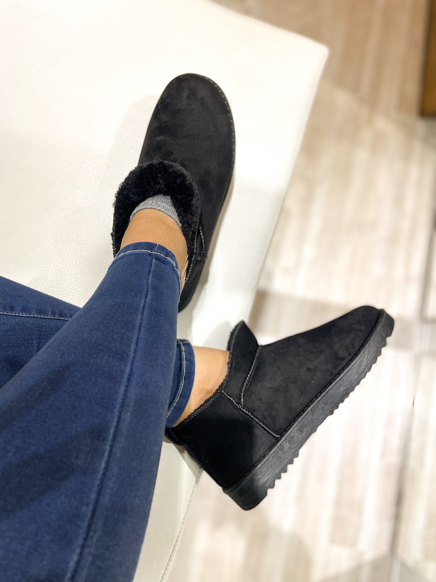 Pantuzapatos Negro
