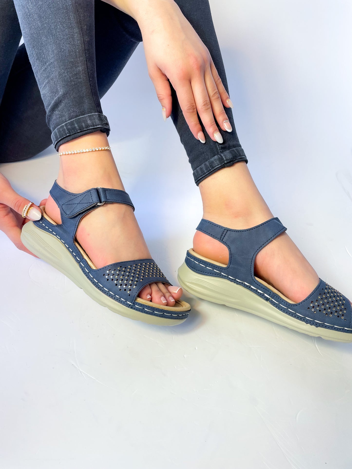 Sandalias Mariana Azul