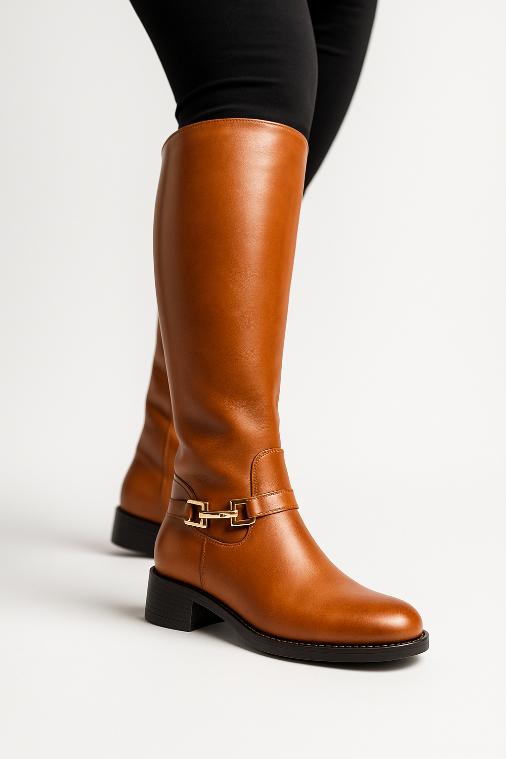 Botas Bucaneras Tania Lux Camel angulo