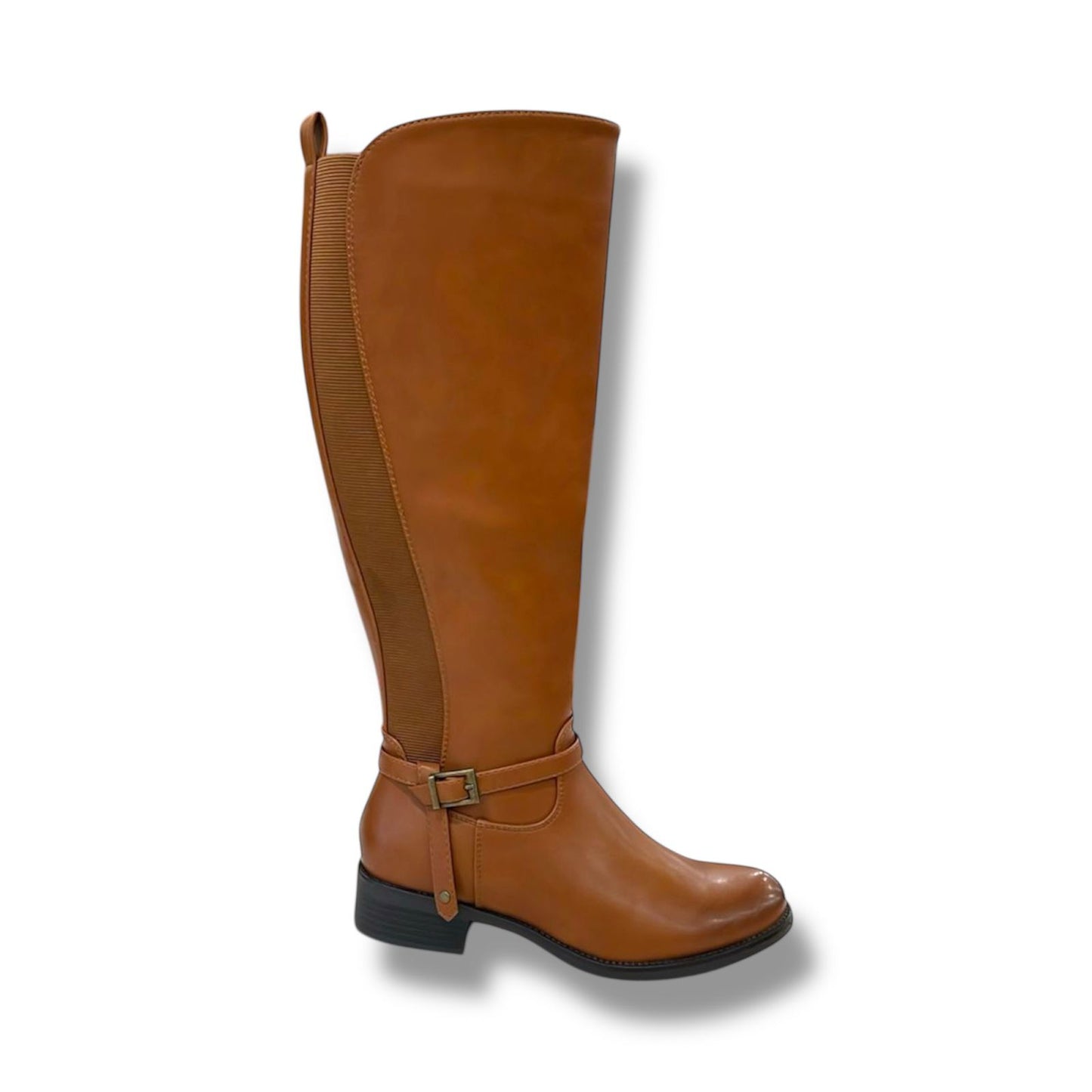Botas Tania Clasicos Camel fondo blanco