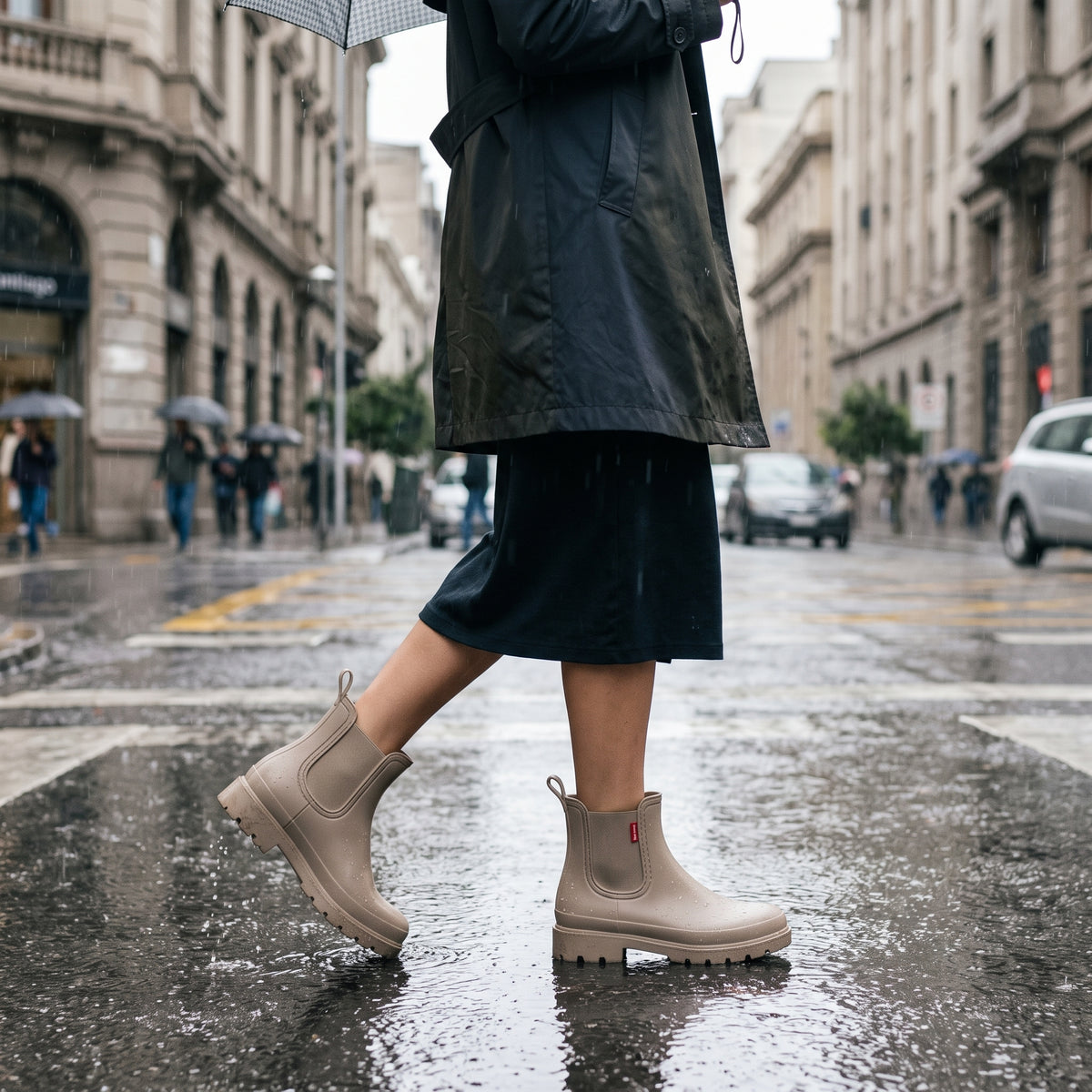 Botin de Agua Lauri Beige