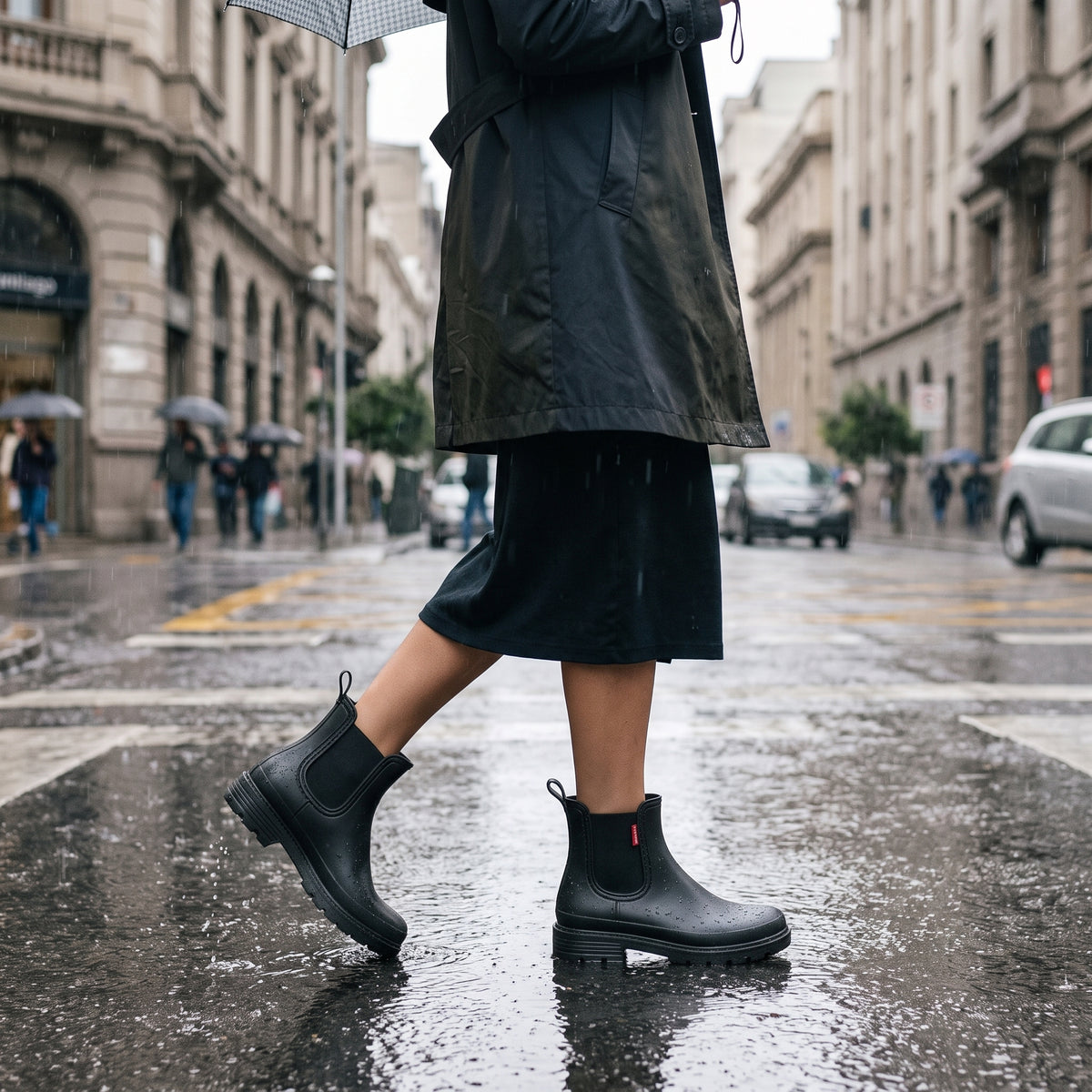 Botin de Agua Lauri Negro