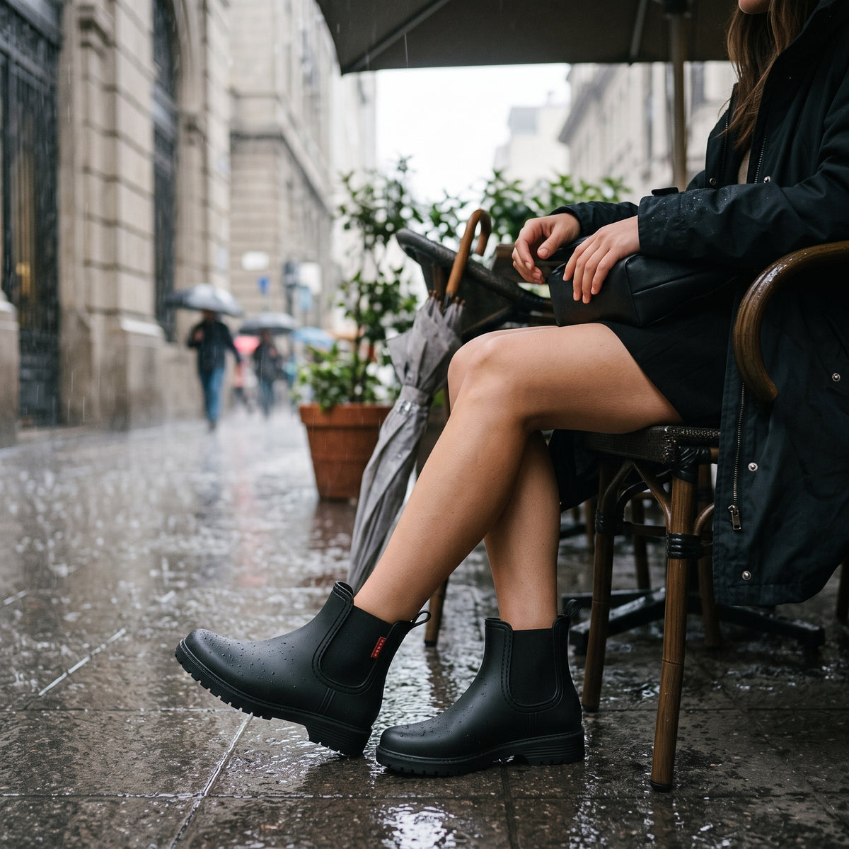 Botin de Agua Lauri Negro