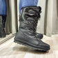 Botin Nieves Negro con chiporro interno y suela de goma para dias frios