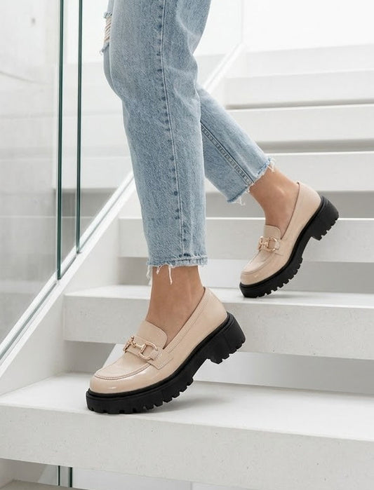 Mocasines Juliet beige (pre venta)