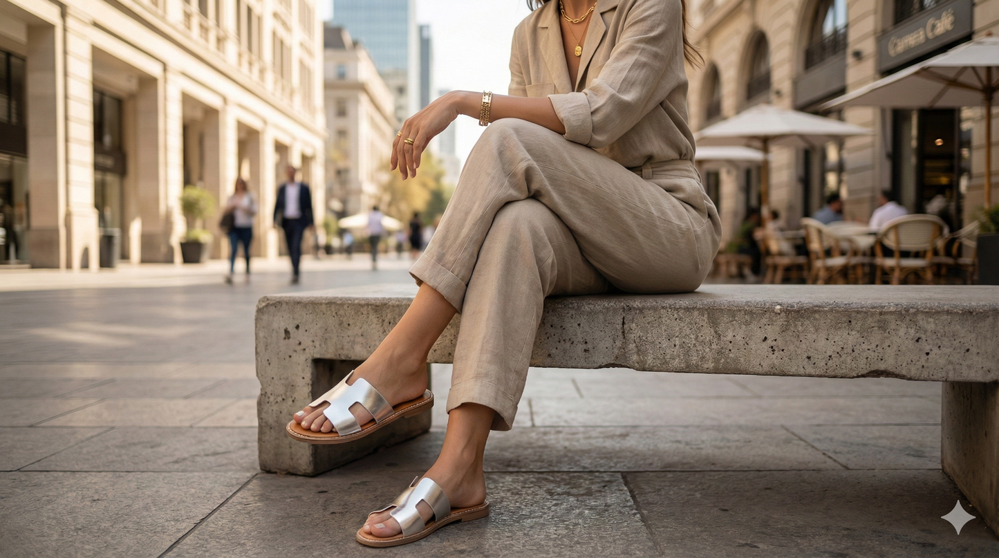 Chalas Sandalias Lemon Plata