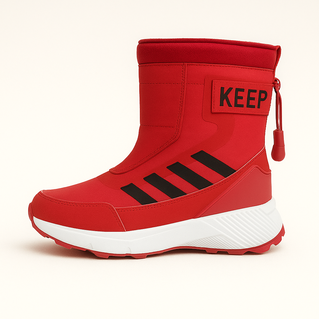Botines impermeables con chiporro 589 Rojos