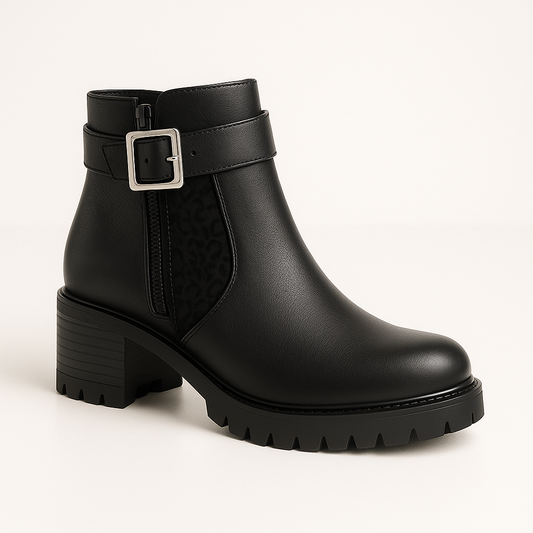 Botines Polly Negro
