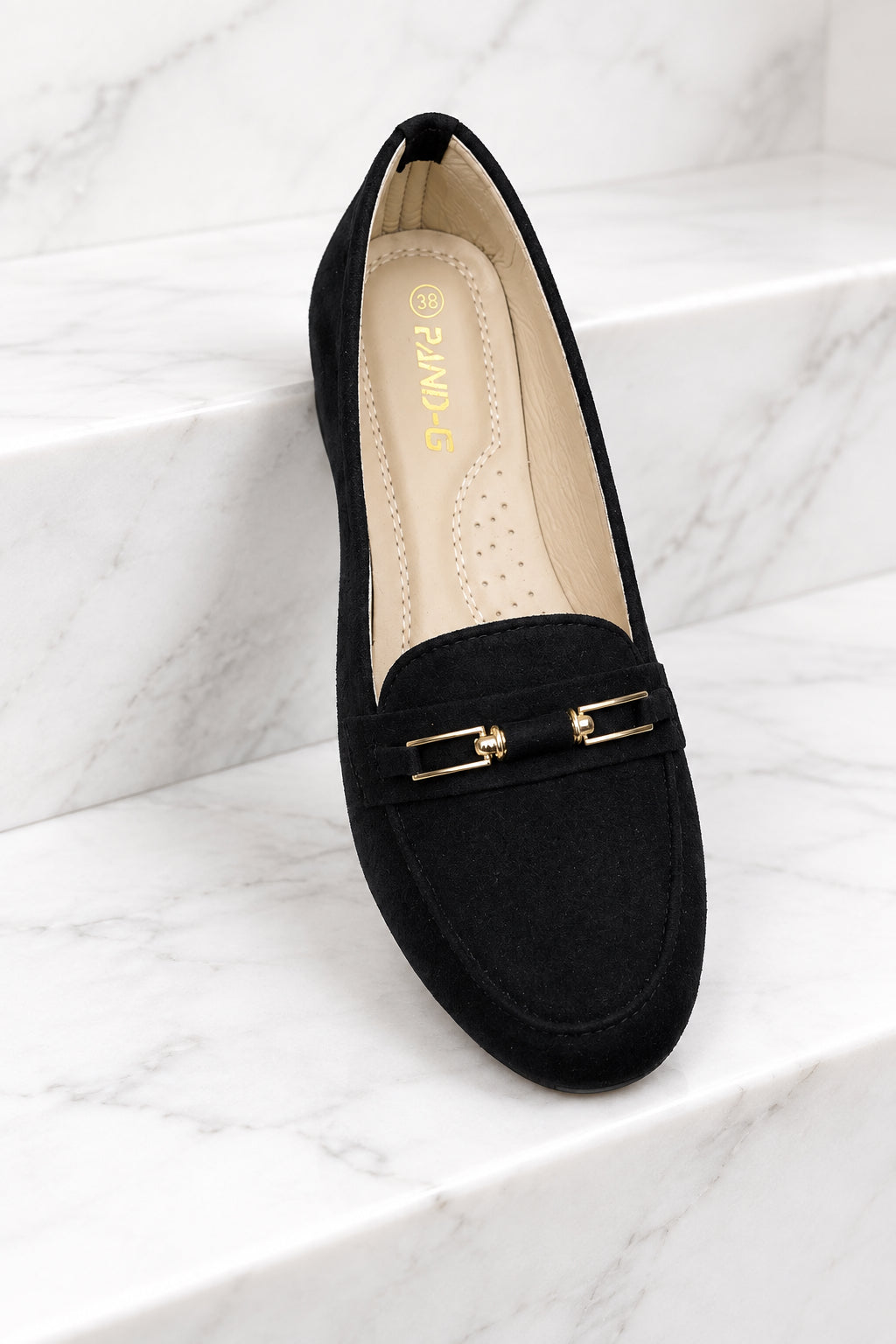Mocasín hebilla clásico talla 35