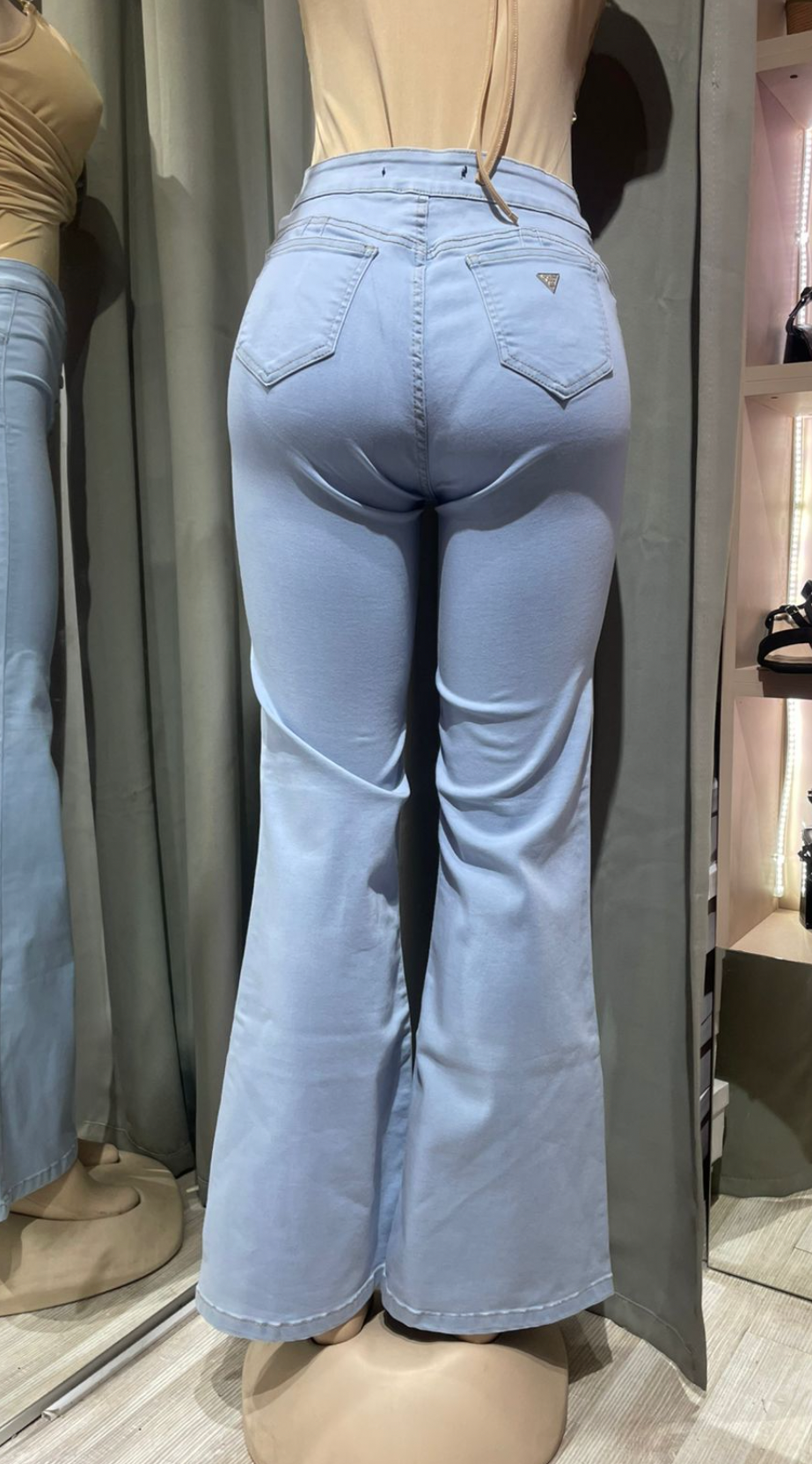 Jeans flare paradisse abdomen control