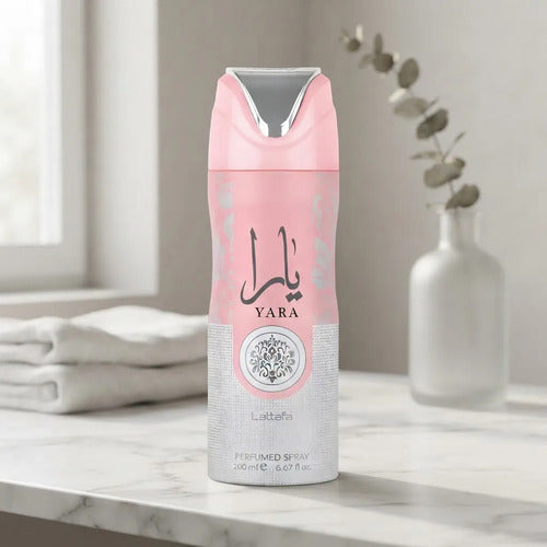 Body Splash Desodorante Lattafa Yara 200ml - Mujer