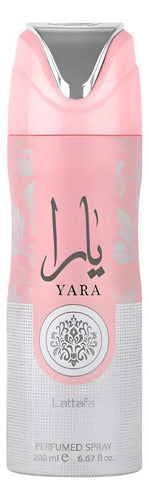 Body Splash Desodorante Lattafa Yara 200ml - Mujer