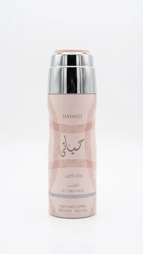 Body Splash Desodorante Lattafa Hayaati Florence 200ml - Mujer