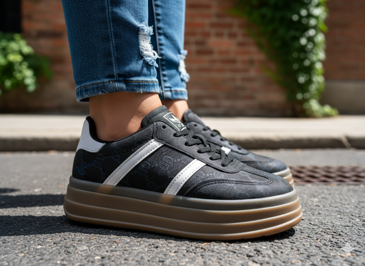 Zapatilla Monogram Negro