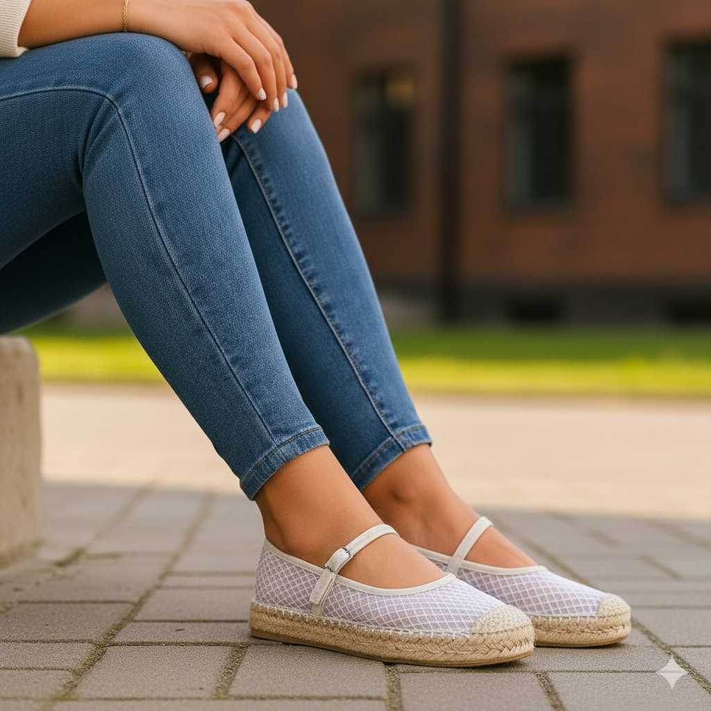 Alpargatas Zapatos Elivy Blanco