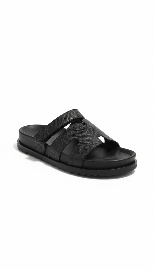 Sandalias Hermes Negro