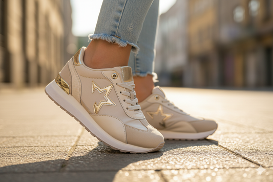 Zapatilla Stellar Dorado