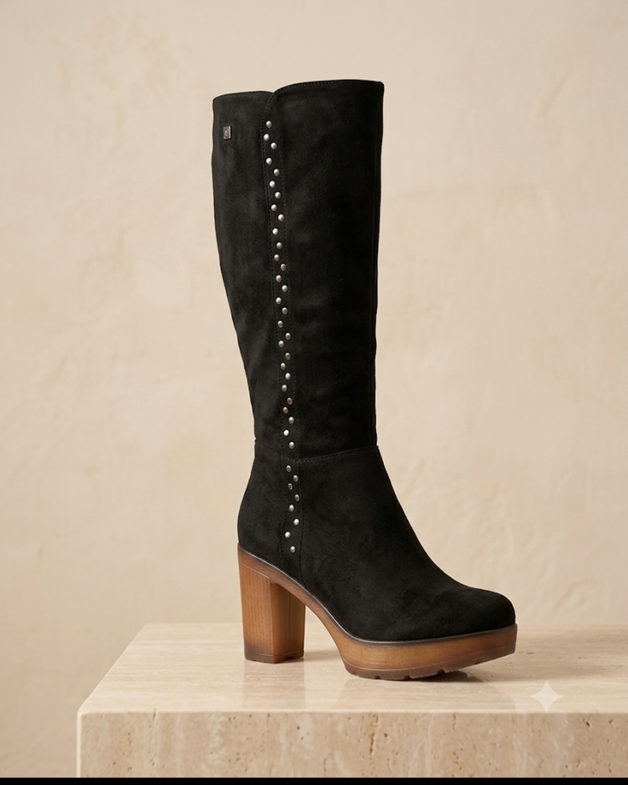 Botas QBM Negro - Plataforma