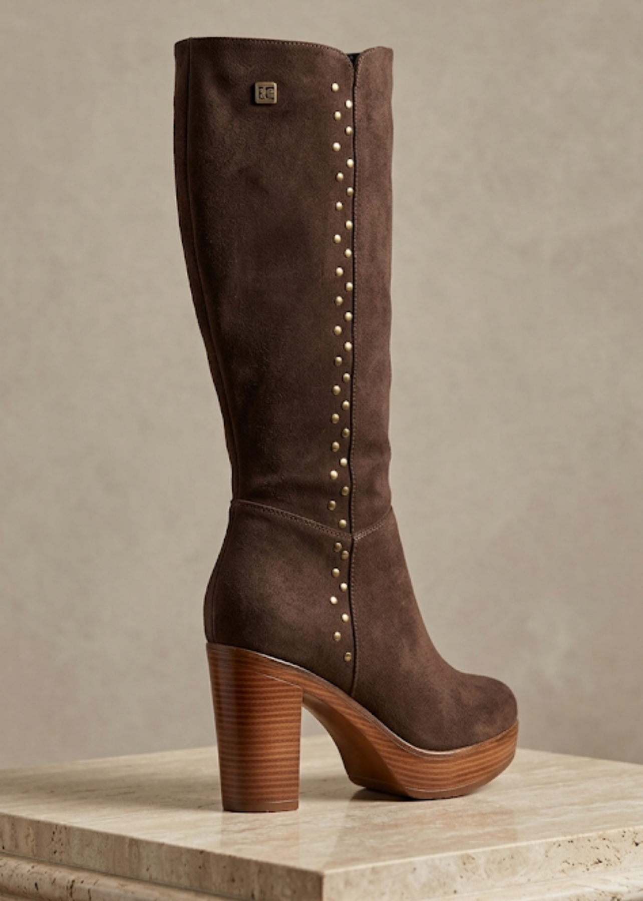 Botas QBM Cafe - Plataforma
