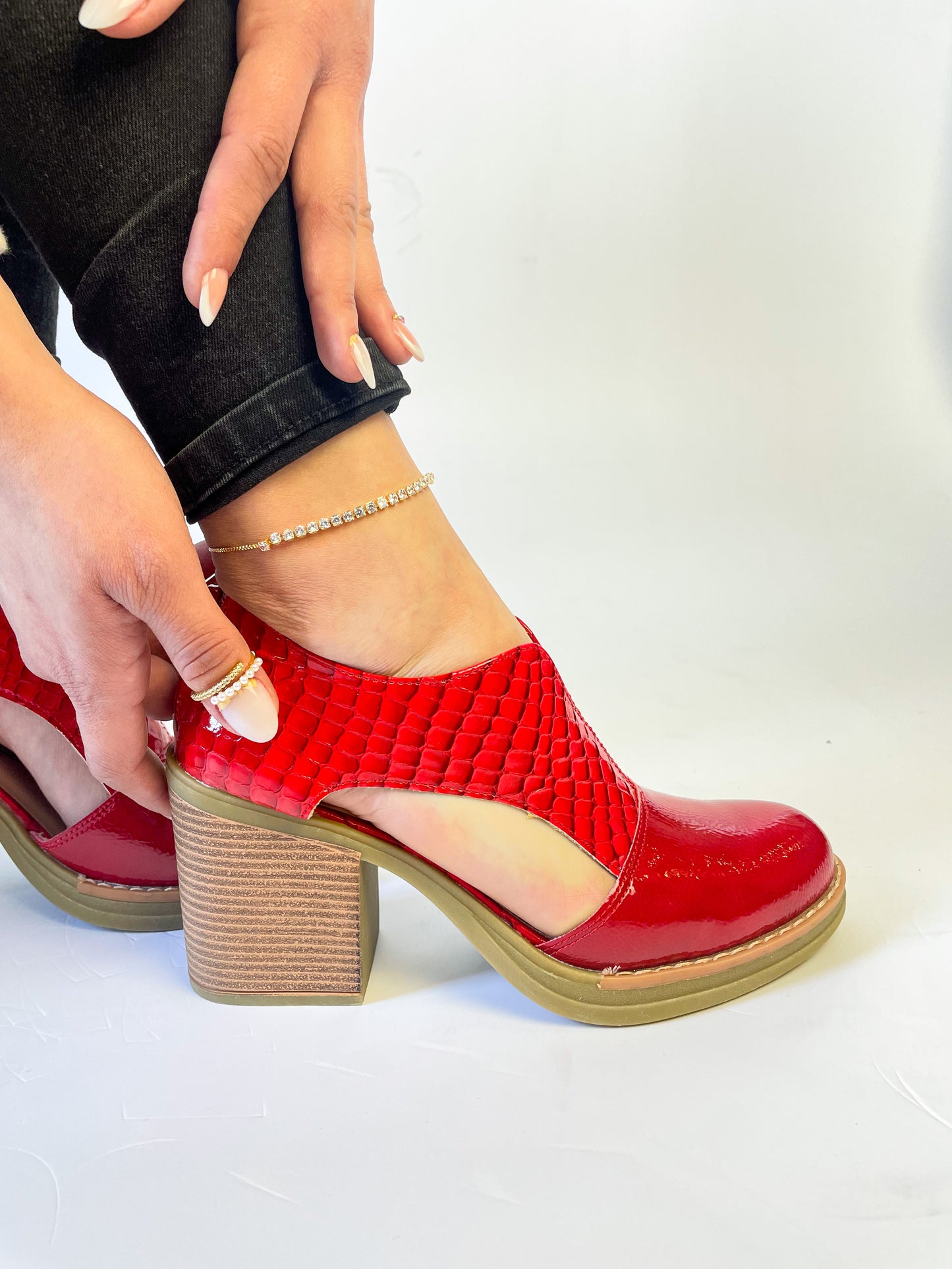 Botin Patty Rojo (preventa)
