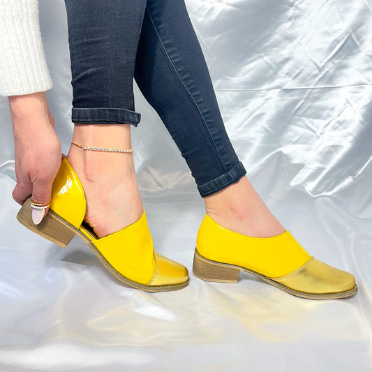 Zapatos Lulu amarillo