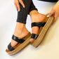 Sandalias Chalas Burbuja negro